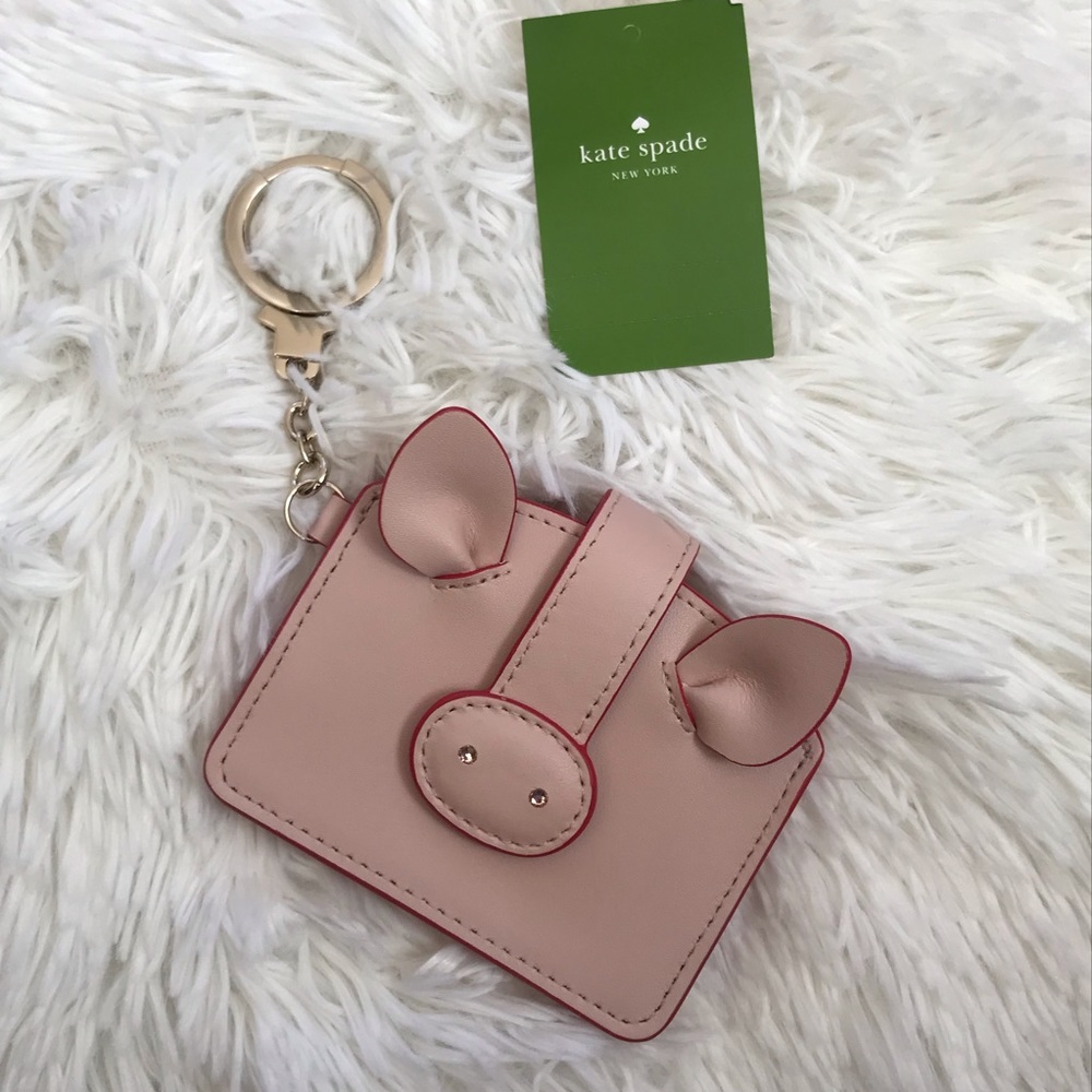Kate Spade Year of the Pig Mini wallet card holder - Picture 1 of 8